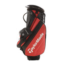 TaylorMade Stealth Stand Bag - Black/Red/White