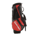 TaylorMade Stealth Stand Bag - Black/Red/White