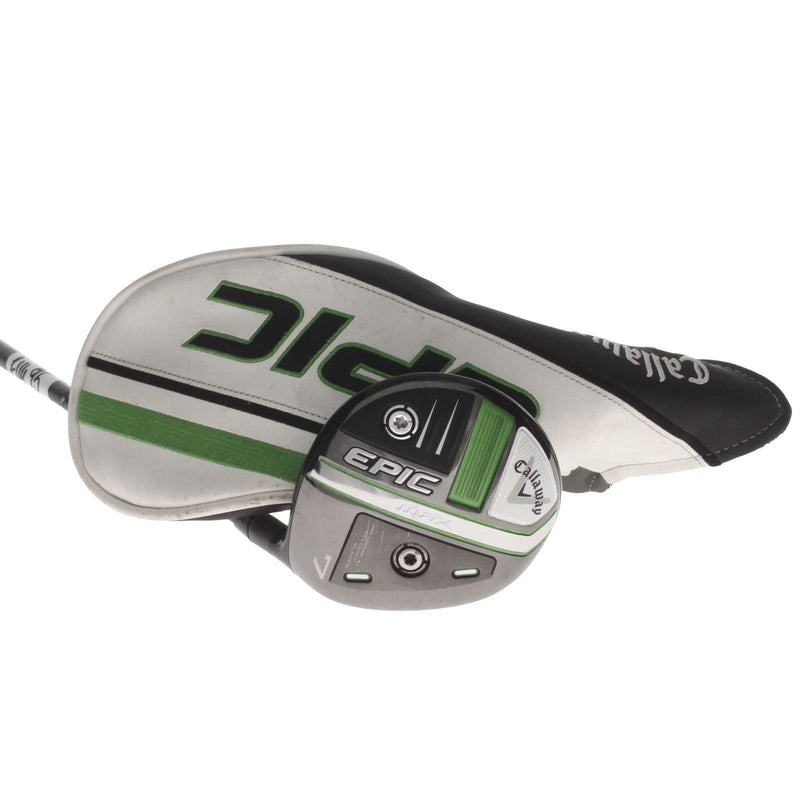 Callaway Epic Max Graphite Mens Right Hand Fairway 7 Wood 21* Regular - HZRDUS Smoke iM10 5.5 60g