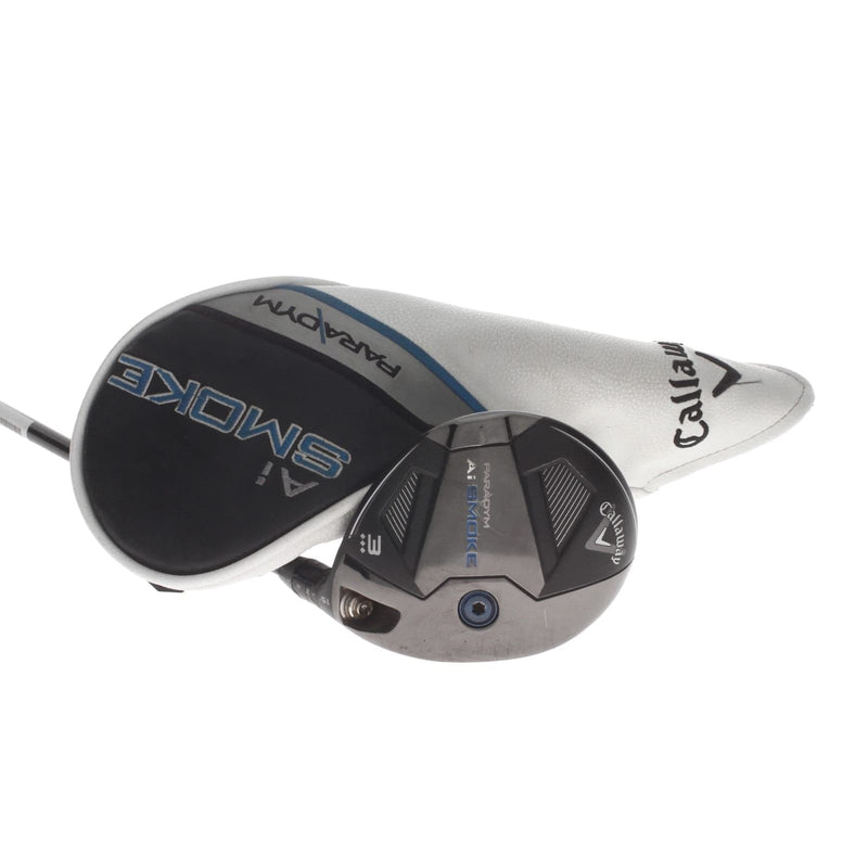Callaway Paradym Ai-Smoke TD Graphite Mens Right Hand Fairway 3 Wood 15* Extra Stiff - Denali Black 60g 6.5
