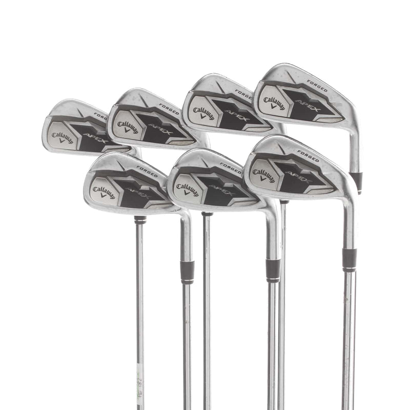 Callaway Apex CF19 Steel Mens Right Hand Irons 4-PW Stiff - Project X LZ 105 6.0