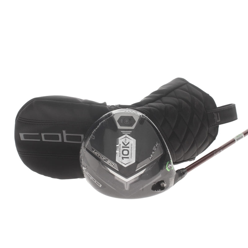 Cobra DS Adapt Max K Graphite Mens Left Hand Driver 10.5* Senior - Denali Red 50g 5.0