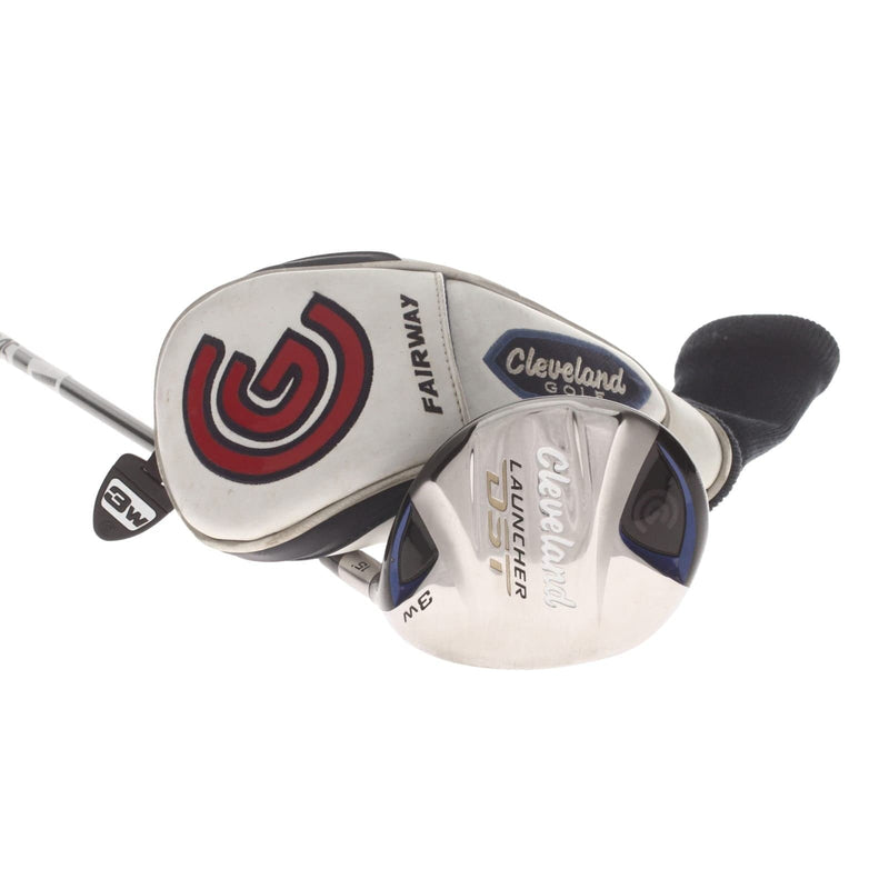 Cleveland Launcher DST Graphite Mens Right Hand Fairway 3 Wood 15* Regular - Diamana 64vTL Silver