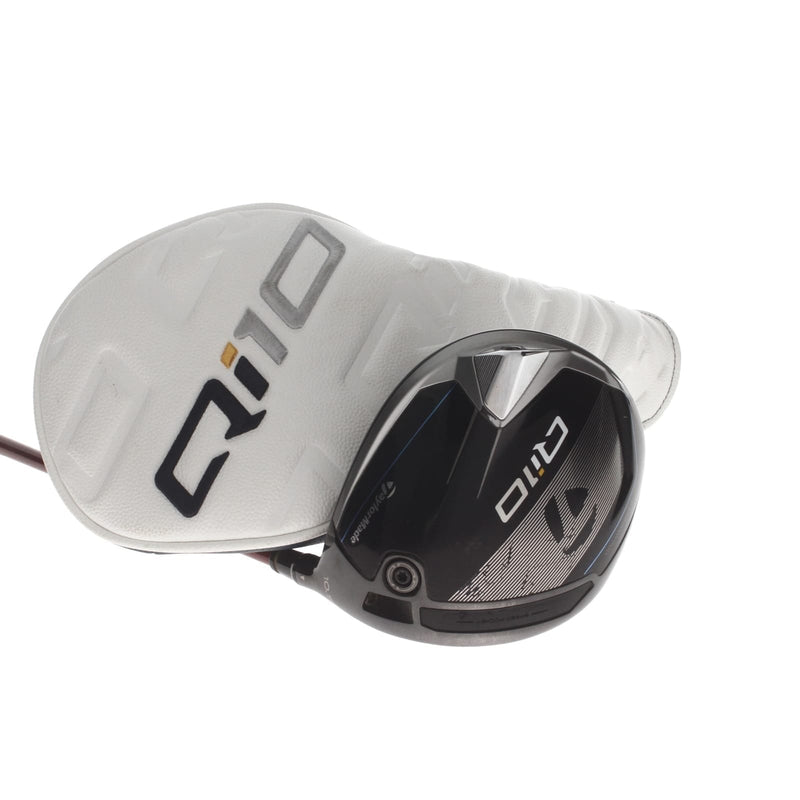 TaylorMade Qi10 Graphite Mens Right Hand Driver 10.5* Regular - Project X Evenflow Max Cherry 5.5 45g