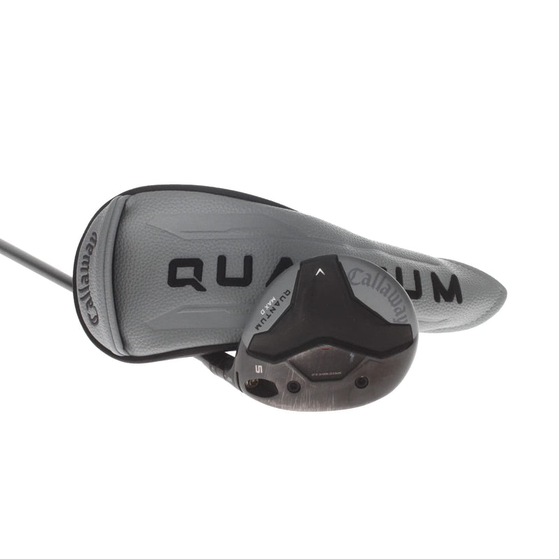 Callaway Quantum Max D Graphite Mens Right Hand Fairway 5 Wood 18* Regular - Denali Frost 5.5 60g