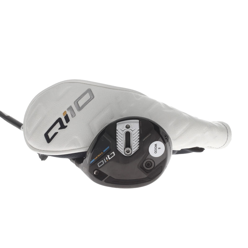 TaylorMade Qi10 Tour Graphite Mens Right Hand Fairway 5 Wood 18* Stiff - Tensei AV Blue 75 FW