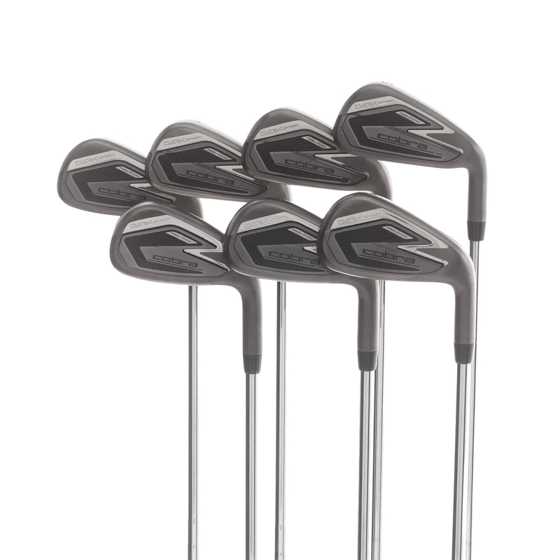 Cobra Darkspeed Steel Mens Right Hand Irons 5-GW Regular - KBS Tour Lite