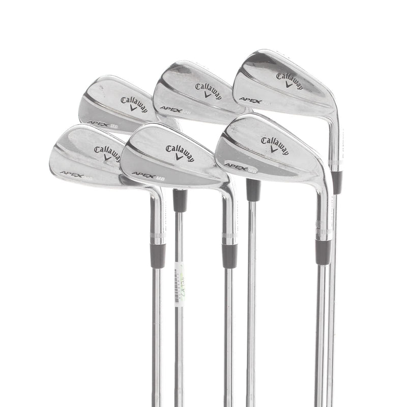 Callaway Apex MB 2018 Steel Mens Right Hand Irons 5-PW Stiff - KBS Tour-V 110