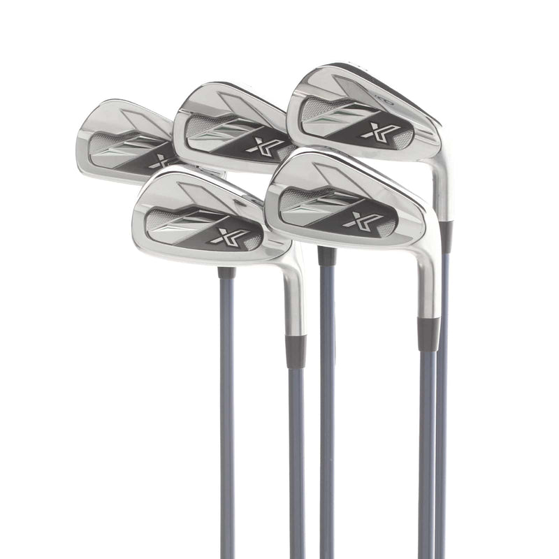 XXIO X 2022 Graphite Mens Right Hand Irons 6-PW Senior - Project X 4.5