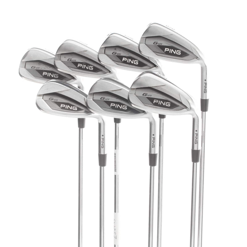 Ping G425 Steel Mens Right Hand Irons 5-SW Black Dot Regular - Ping AWT 2.0