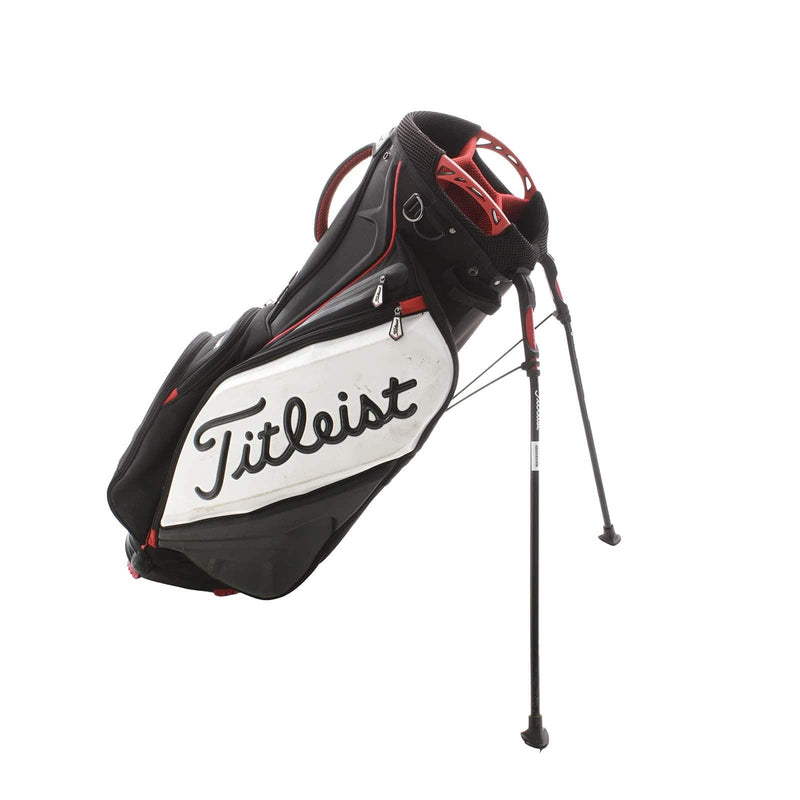 Titleist Stand Bag - White/Black/Red