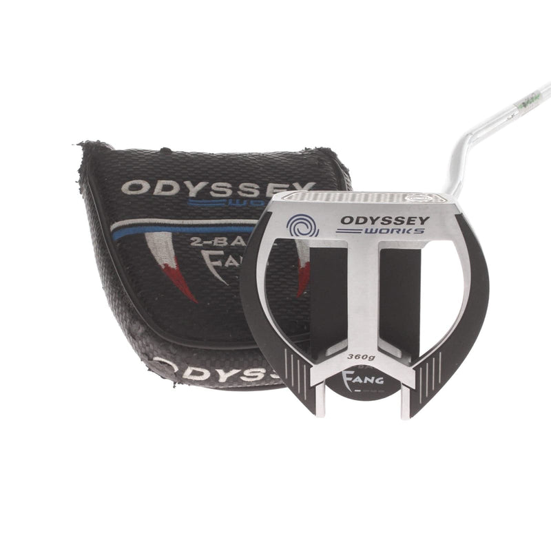 Odyssey Works 2-Ball Fang Mens Right Hand Putter 34" Mallet - Odyssey