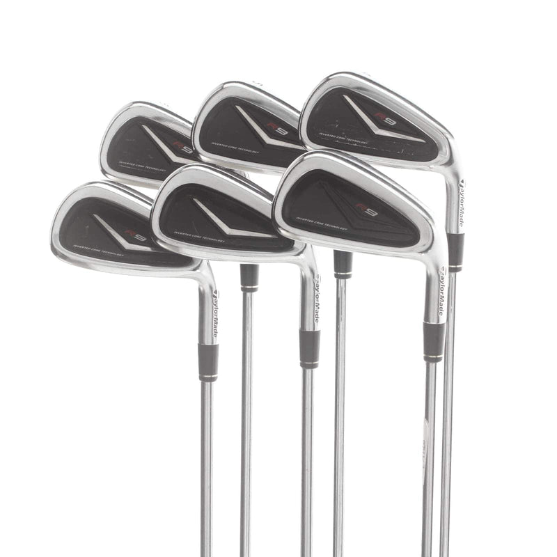 TaylorMade R9 Steel Mens Right Hand Irons 4-9 Regular - KBS Tour 90