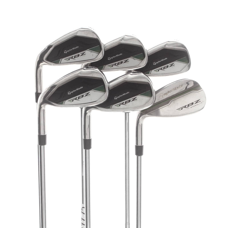 TaylorMade RBZ Speedlite Steel Mens Left Hand Irons 6-SW Regular - TaylorMade