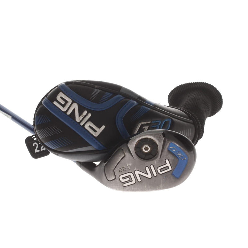 Ping G30 Graphite Mens Right Hand 4 Hybrid 22* Regular - Ping TFC 419