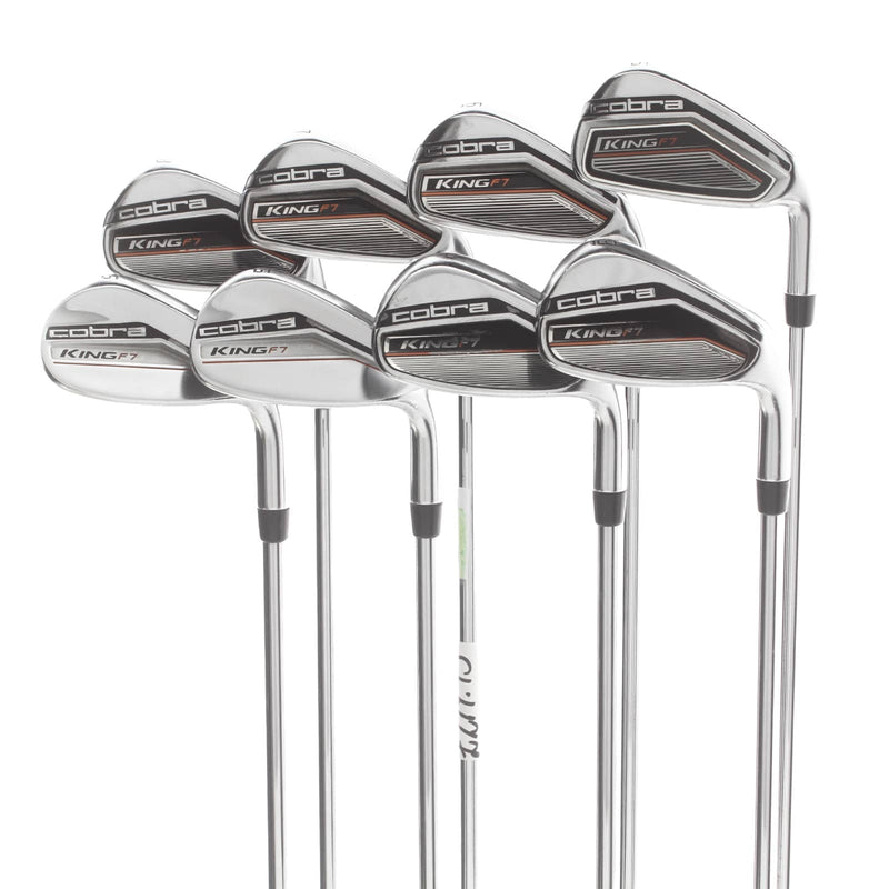 Cobra F7 Steel Mens Right Hand Irons 5-SW+GW Regular - Cobra F7