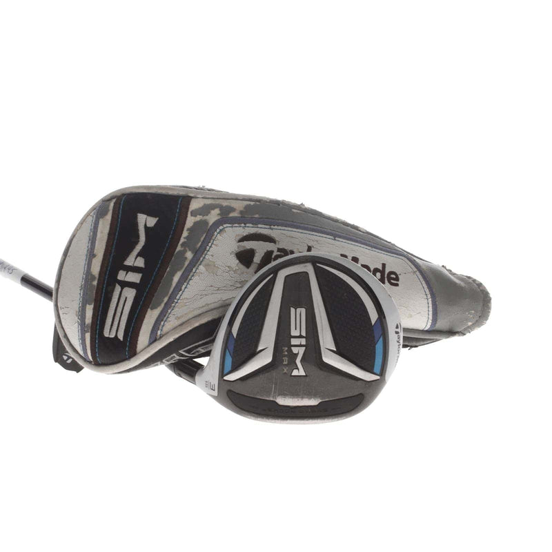 TaylorMade SIM Max Graphite Mens Right Hand Fairway 3 Wood 15* Stiff - Fujikura Ventus FW 6-S
