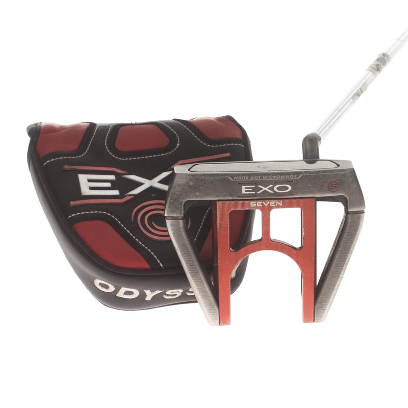 Odyssey EXO Seven Mens Right Hand Putter 35" Mallet - Flatcat