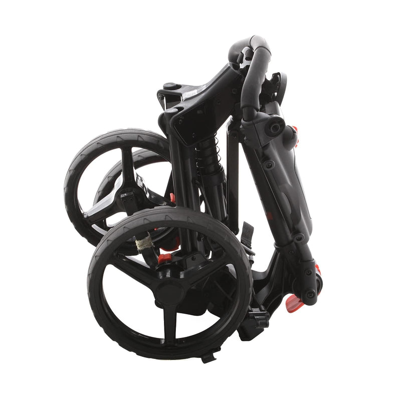 Cube 3 3-Wheel Push/Pull Trolley - Black/Red