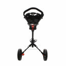Cube 3 3-Wheel Push/Pull Trolley - Black/Red