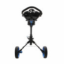 Cube 3 3-Wheel Push/Pull Trolley - Black/Blue