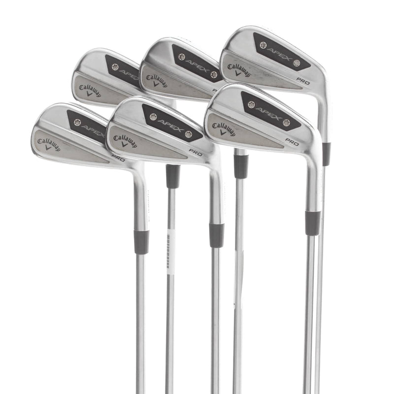 Callaway Apex Pro Steel Mens Right Hand Irons 5-PW Stiff - Project X IO 6.0 110g