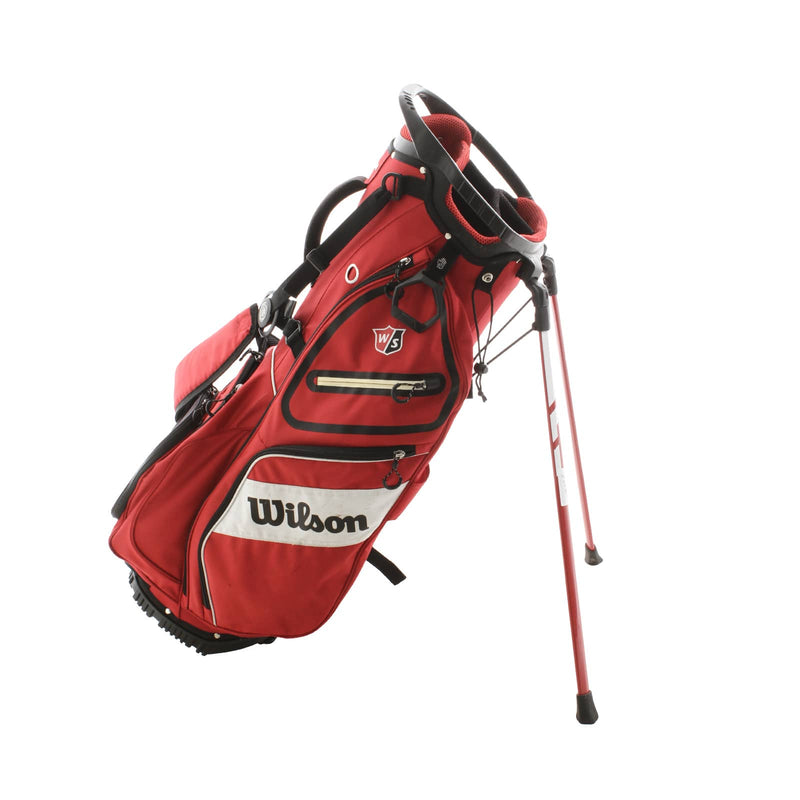 Wilson Stand Bag - Red/White