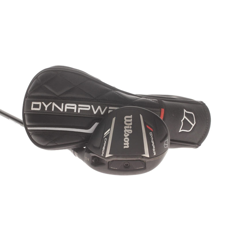 Wilson DYNAPWR Carbon Graphite Mens Right Hand 7 Hybrid 21* Extra Stiff - Denali Black 6.5 70g