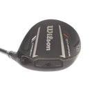 Wilson DYNAPWR Carbon Graphite Mens Right Hand 7 Hybrid 21* Extra Stiff - Denali Black 6.5 70g