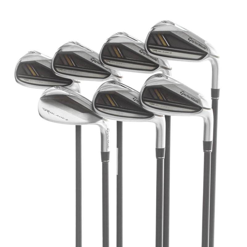TaylorMade RocketBladez Graphite Mens Right Hand Irons 5-SW Regular - Rocketfuel 65g