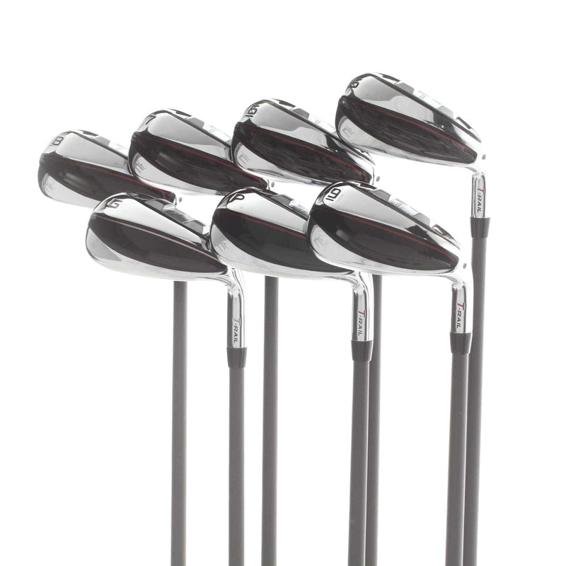 Cobra T-Rail 2023 Graphite Mens Right Hand Irons 5-GW Regular - Cobra 45