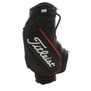 Titleist Mid Size Staff Cart Bag - Black/Red
