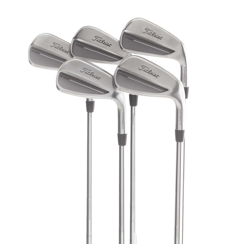 Titleist T100 2025 Steel Mens Right Hand Irons 6-PW Stiff - KBS Tour Lite