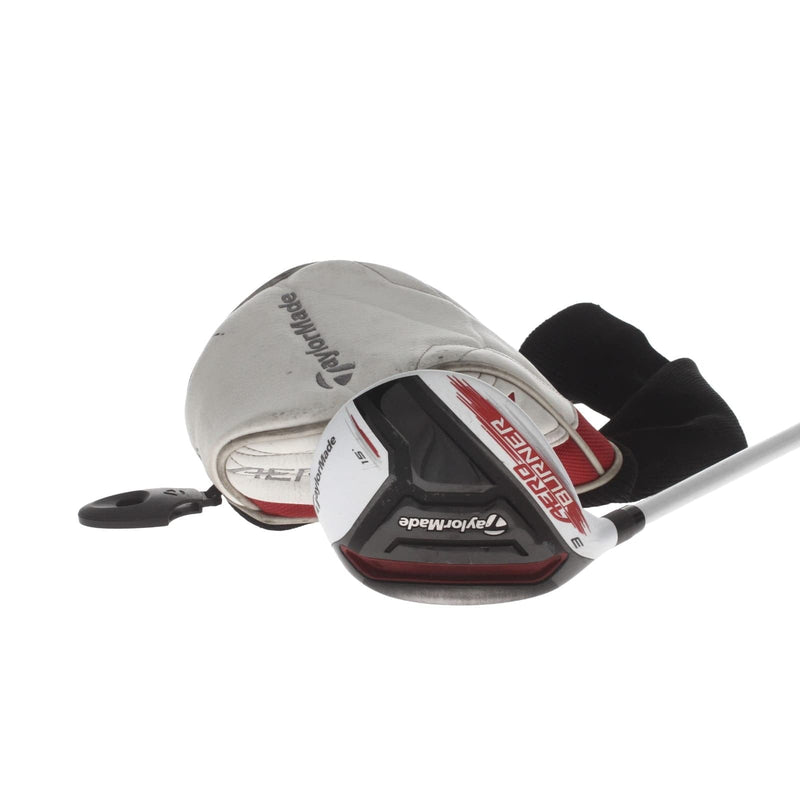 TaylorMade Aeroburner Graphite Mens Left Hand Fairway 3 Wood 15* Regular - Matrix Speed Rul-z 60