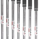 TaylorMade Qi Max Steel Mens Right Hand Irons 5-SW Regular - KBS Max MT 85