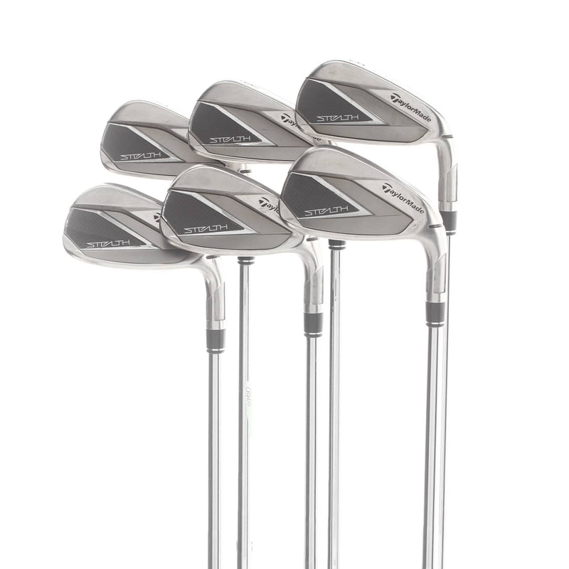 TaylorMade Stealth Steel Mens Right Hand Irons 5-PW Stiff - KBS Tour Lite