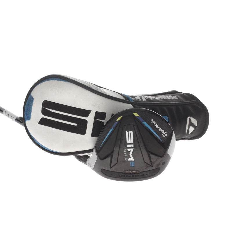 TaylorMade Sim 2 Max Graphite Mens Right Hand Fairway 3 Wood 15* Regular - Fujikura Ventus FW 5-R Blue