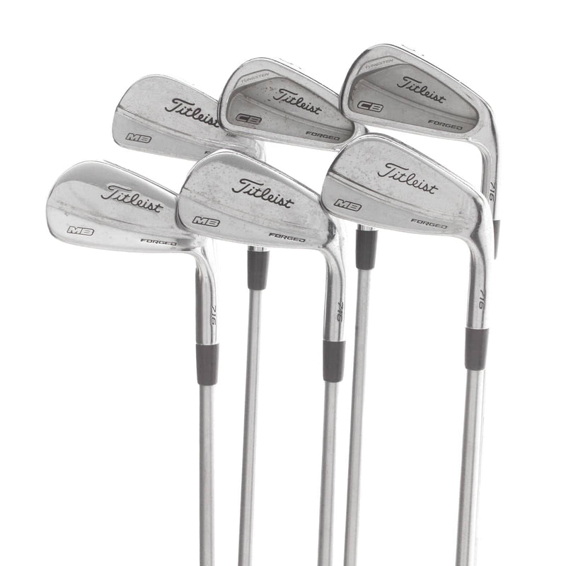 Titleist 716 CB/MB Combo Steel Mens Right Hand Irons 5-PW Extra Stiff - KBS C-Taper 130 X
