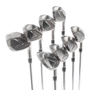 TaylorMade Stealth Steel Mens Right Hand Irons 5-SW+AW Stiff - KBS Max 85