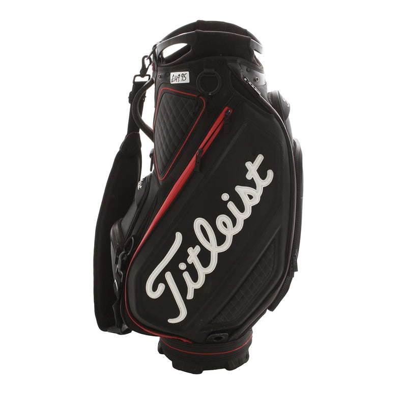 Titleist Tour Cart Bag - Black/Red/White