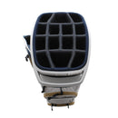 Ping Traverse Cart Bag - White/Blue/Gold
