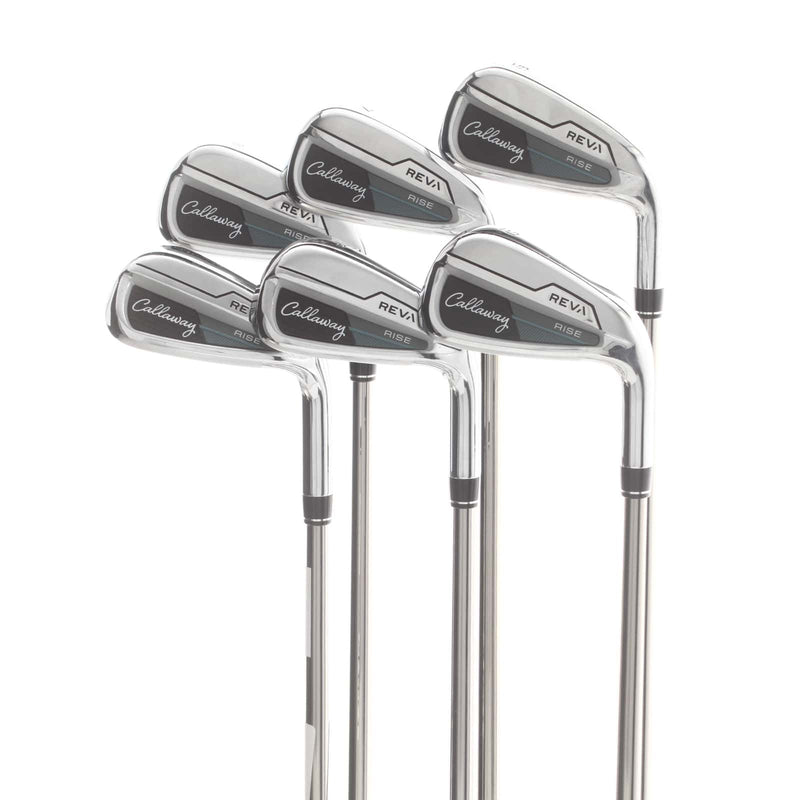 Callaway Reva Rise Graphite Mens Right Hand Irons 6-SW Ladies - UST Mamiya LinQ LTE 4F1