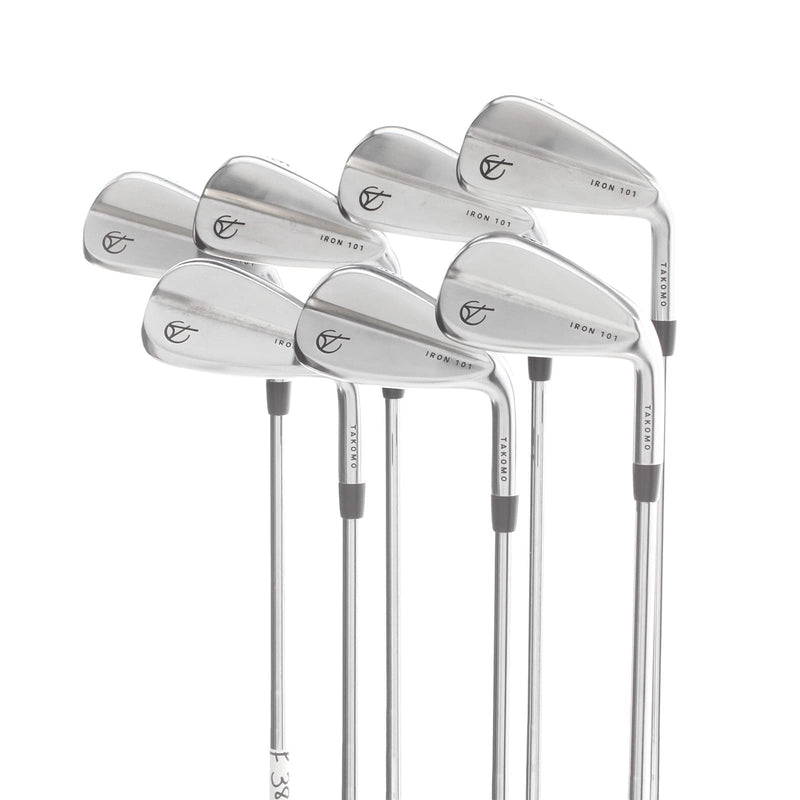 Takomo 101 Steel Mens Right Hand Irons 4-PW Stiff - KBS Tour Lite