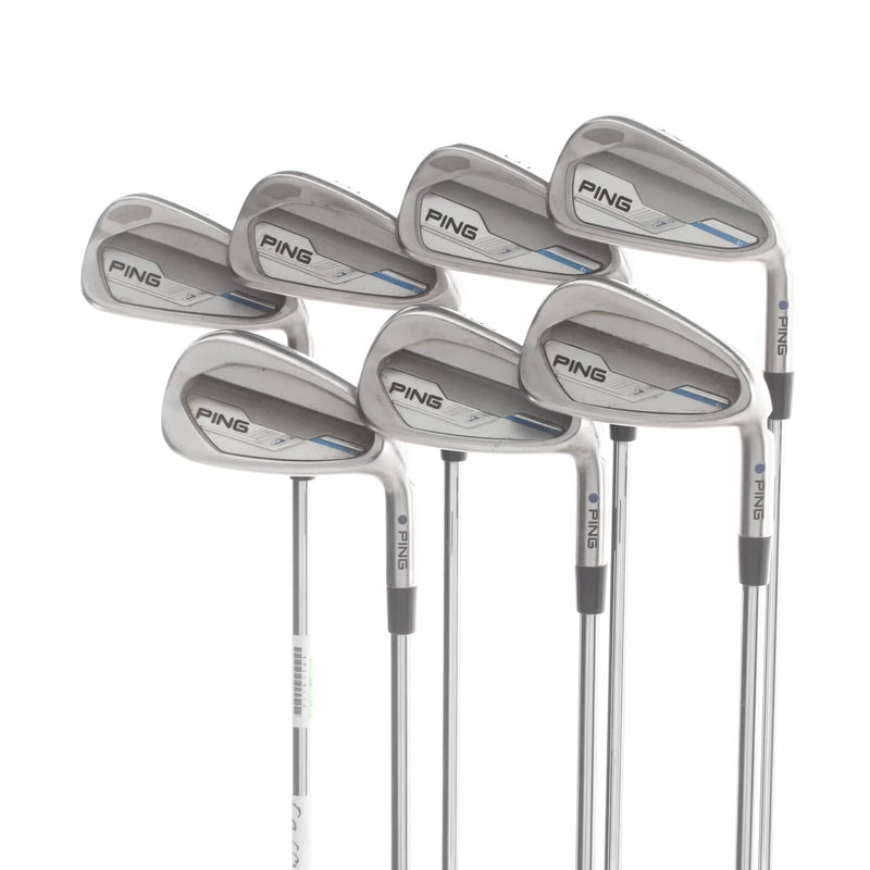 Ping i-Series E1 Steel Mens Right Hand Irons 4-PW Blue Dot Regular - CFS Distance