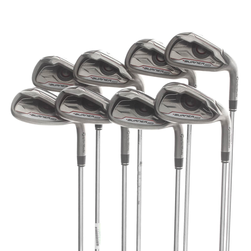 TaylorMade Burner OS Steel Mens Right Hand Irons 5-SW+AW+GW Regular -