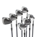 Mizuno MX-23 Graphite Mens Right Hand Irons 4-PW Stiff - Mizuno Exsar Blue