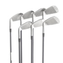 Mizuno MX-23 Graphite Mens Right Hand Irons 4-PW Stiff - Mizuno Exsar Blue