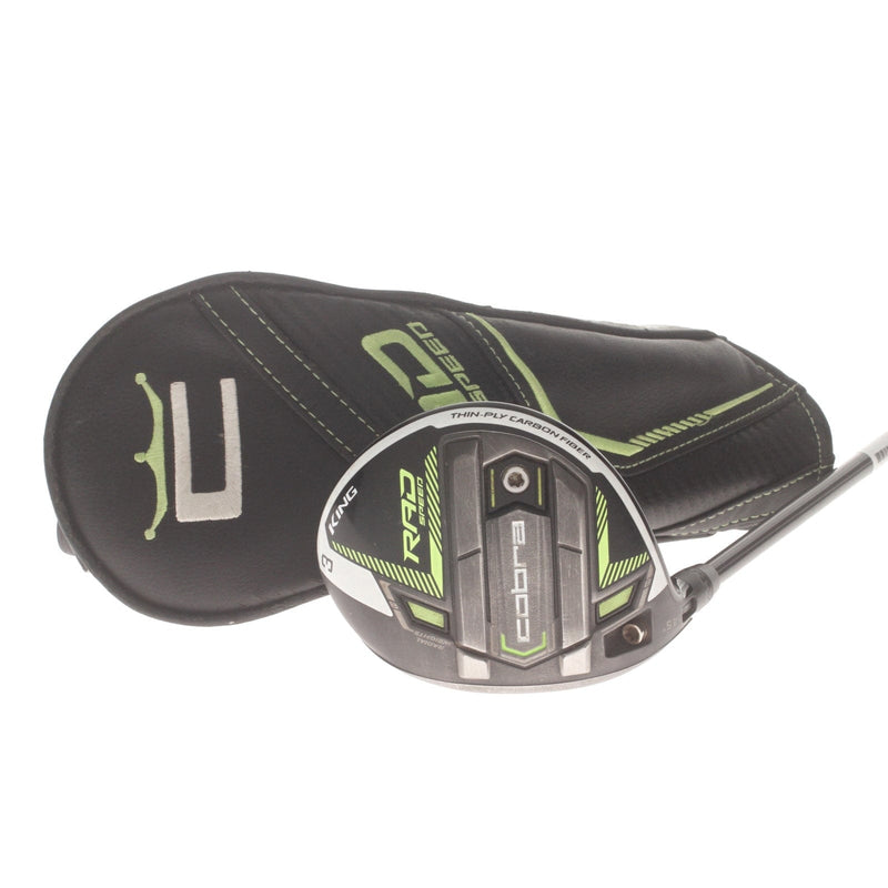 Cobra Radspeed Graphite Mens Left Hand Fairway 3 Wood 14.5* Stiff - Even Flow Riptide CB 6.0 S 50g