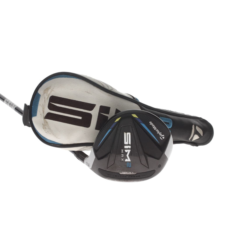 TaylorMade Sim 2 Max Graphite Mens Right Hand Fairway 3 Wood 15* Regular - Fujikura Ventus FW 5-R Blue