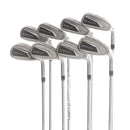 TaylorMade Stealth HD Steel Mens Right Hand Irons 5-SW+AW Stiff - KBS Max MT 85
